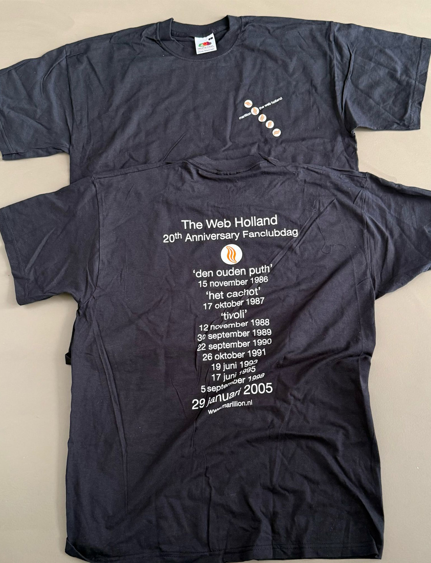 The Web Holland 20 jaar t-shirt (beperkte voorraad)